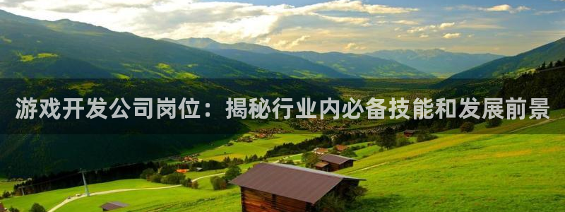沐鸣娱乐注册登录平台：游戏开发公司岗位：