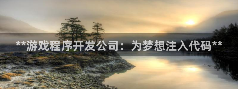 沐鸣3注册登录：**游戏程序开发公司：为