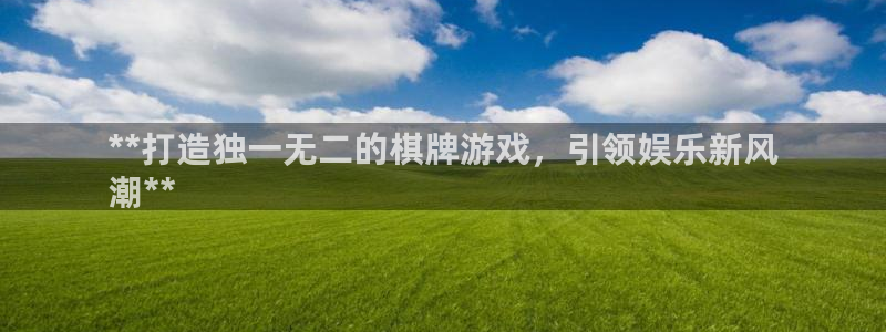 沐鸣代理登陆：**打造独一无二的棋牌游戏