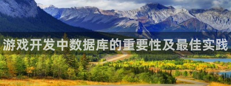 沐鸣娱乐app：游戏开发中数据库的重要性